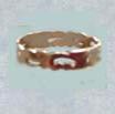 Hawaiian lei in .925 sterling silver in fitted toering