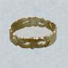 14K gold Hawaiian plumeria