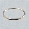 narrow sized sterling silver toe ring